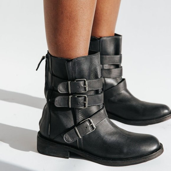 Free People Santa Fe Moto Boots. - Picture 1 of 8